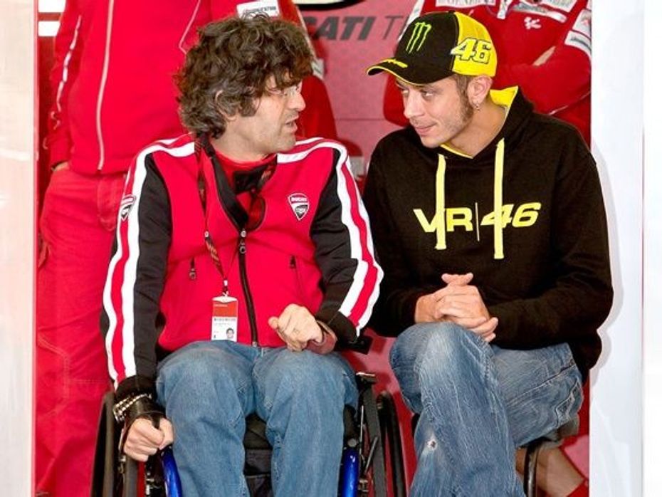 Rossi gets first 'test' of the Ducati details
