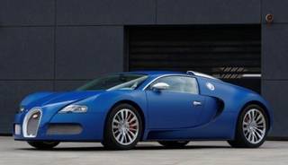 Bugatti Veyron Bleu Centenaire