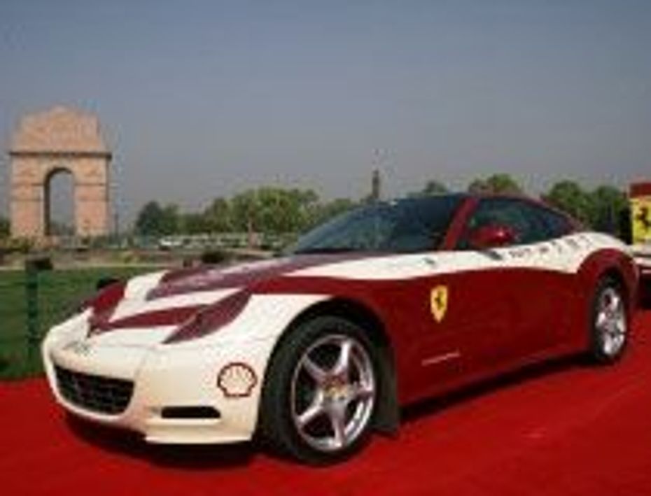 Ferrari's magic graces Delhi overview