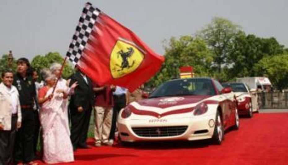 Ferrari's magic graces Delhi highlights