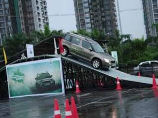 Skoda Yeti Performance Drive enthralls Mumbaikars