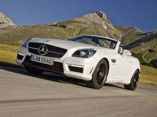 New Mercedes Benz SLK 55 AMG