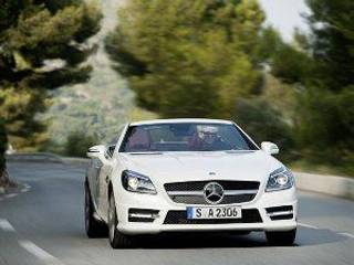 Mercedes Benz SLK now for the first time ever with a diesel heart