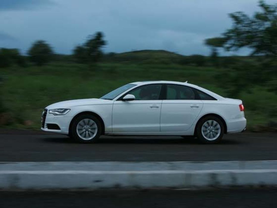 Audi A6 2.0 Road Test in action