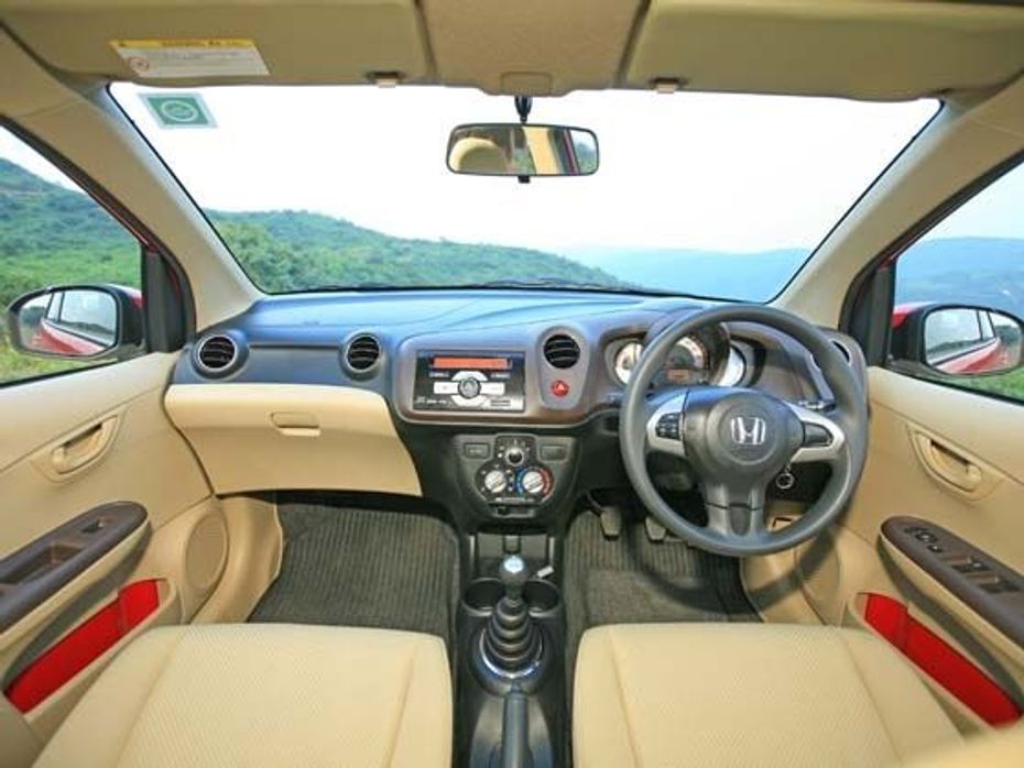 New Honda Brio interior cabin