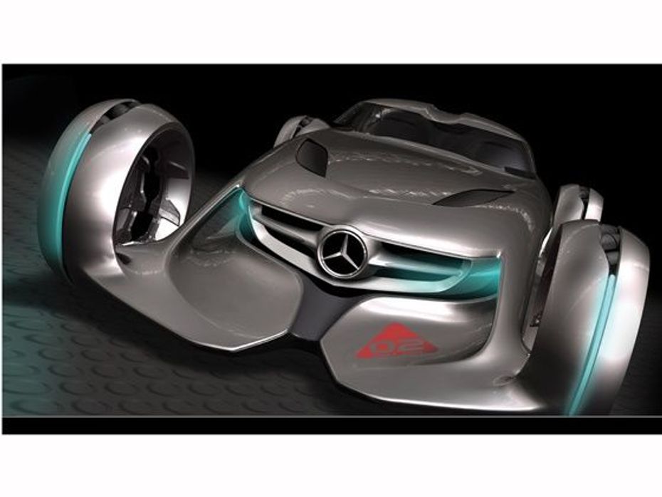 Mercedes-Benz Silver Arrow Concept at the 2011 LA Design Challenge