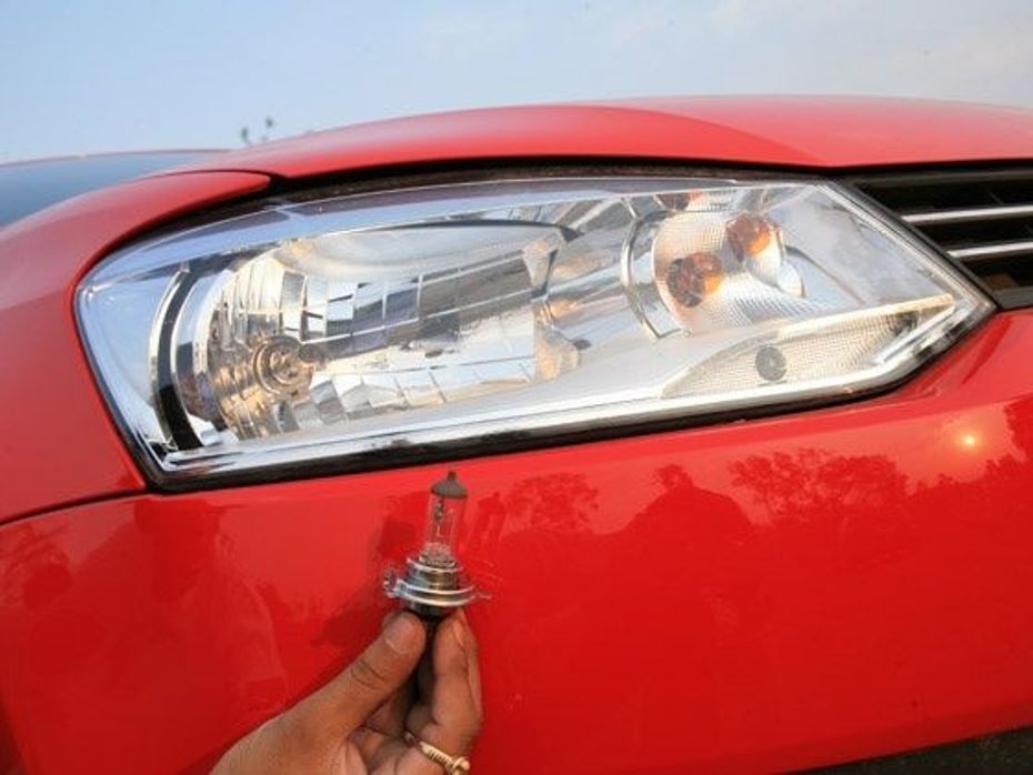 Headlights should be clean and if required, replace the lamps