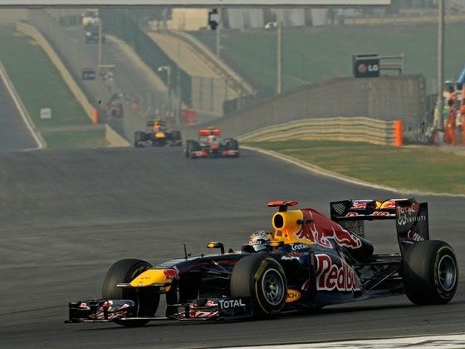 Vettel storms ahead of the competition