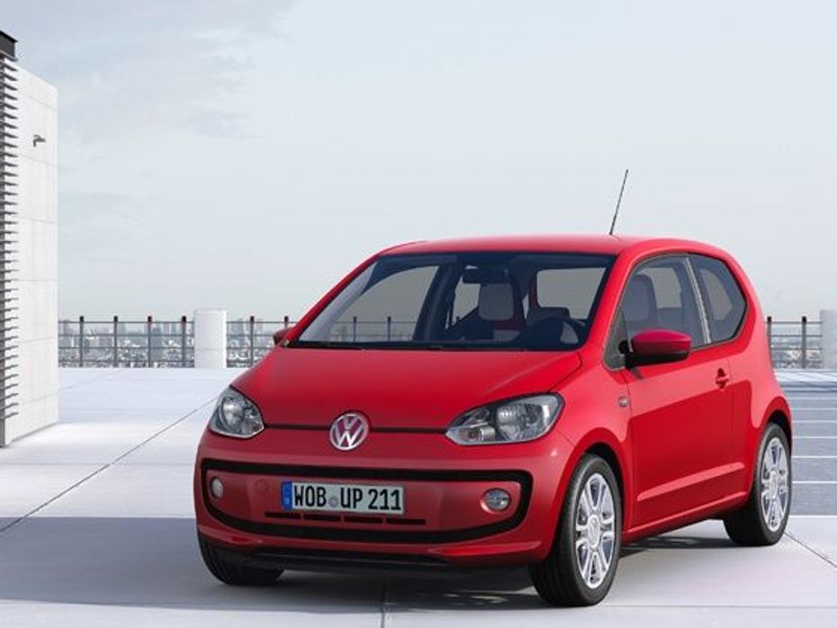 The Volkswagen up to unveil at the 2012 Delhi Auto Expo