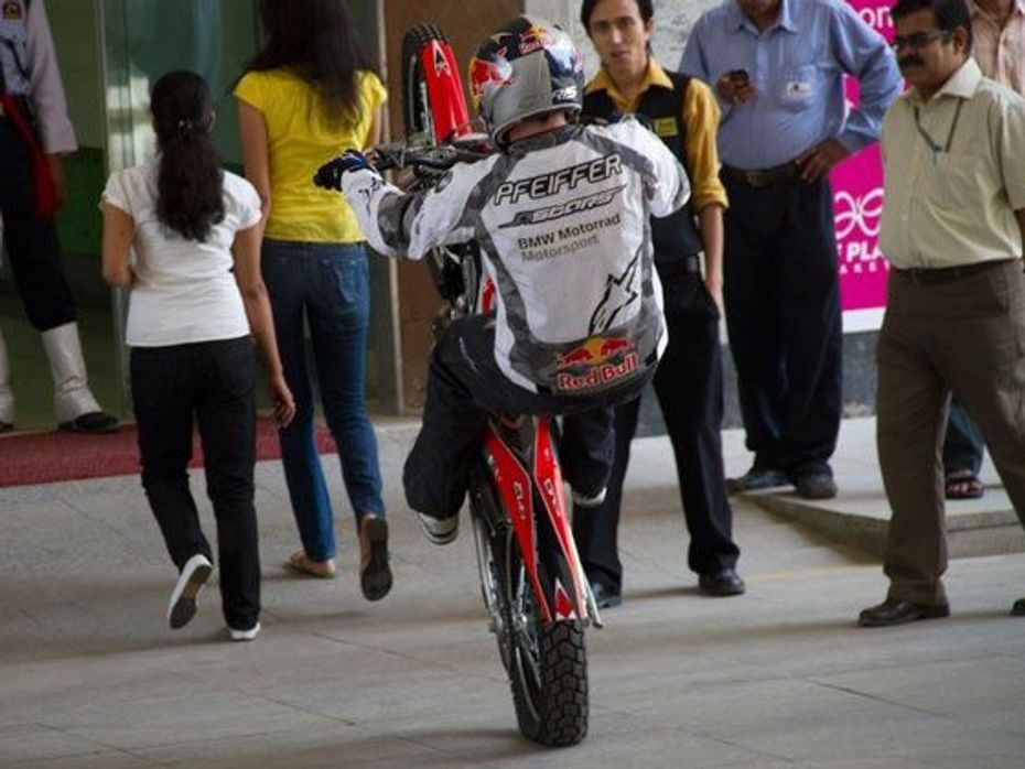 Schedule out for Chris Pfeiffer's India Tour overview