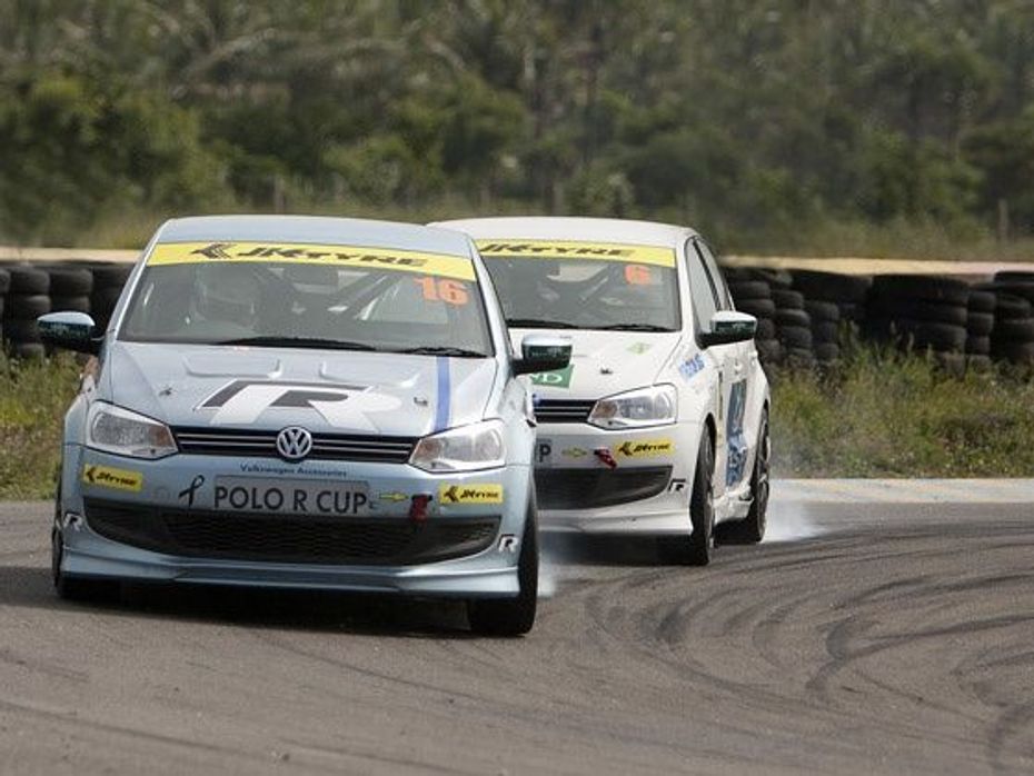 Vishnu Prasad conquers Round 1 of 2011 Volkswagen Polo R Cup highlights