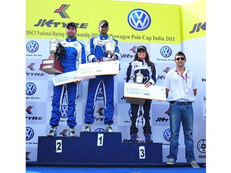 Vishnu Prasad conquers Round 1 of 2011 Volkswagen Polo R Cup overview