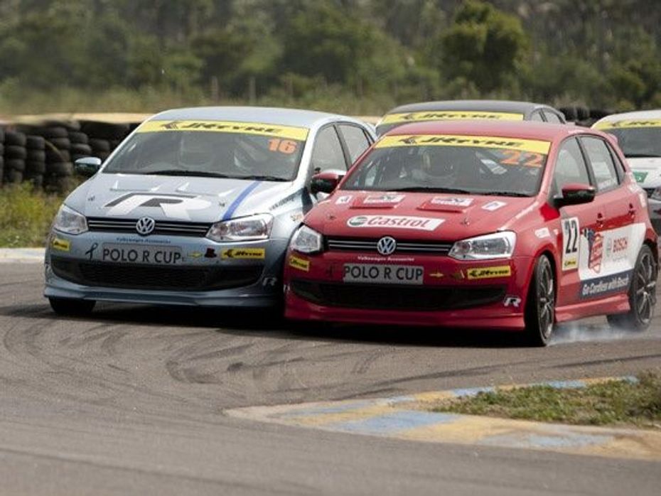 Vishnu Prasad conquers Round 1 of 2011 Volkswagen Polo R Cup details