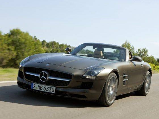 Mercedes Benz Sls Amg Goes Topless Zigwheels