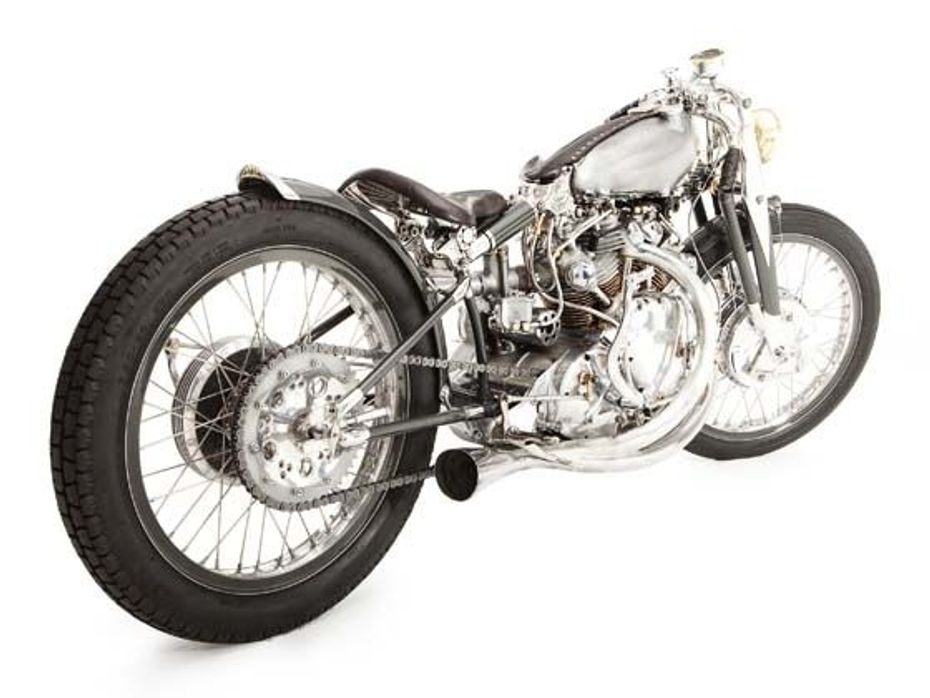 Falcon Black Custom Motorcycle