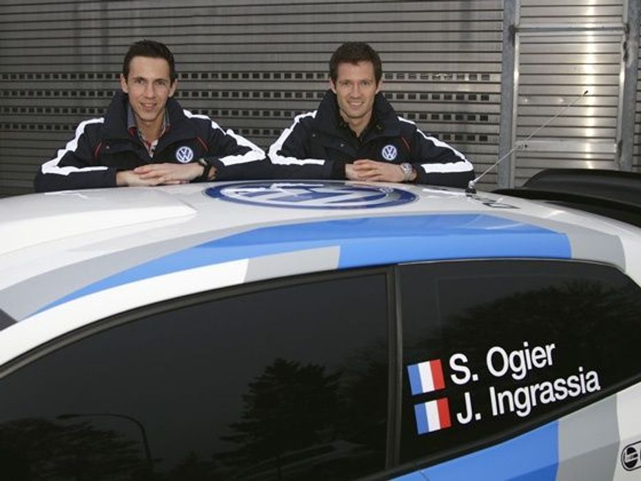 Sebastien Ogier with Volkswagen