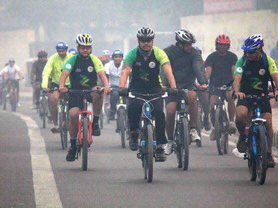 Firefox organizes chary ride in Delhi ZigWheels