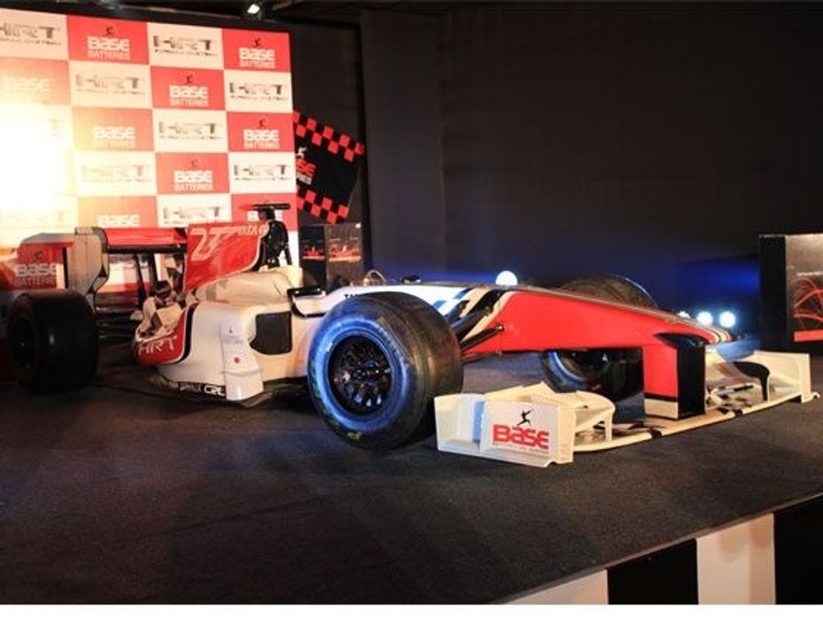 HRT F1 car