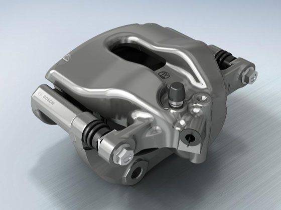 Lighter more efficient Bosch ZOHe brake caliper ZigWheels