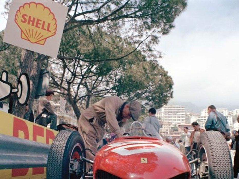 Shell Helix - Ferrari showcase rare photo exhibition highlights