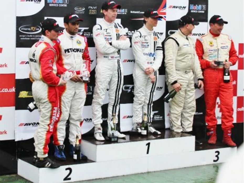 Second place for Sailesh Bolisetti in British GT debut