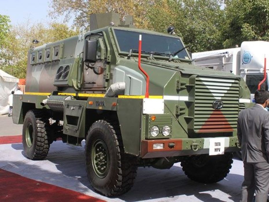 Tata Motors Mine Protected Vehicle