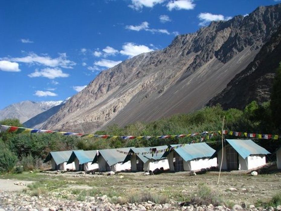 2012 Himalayan Odyssey - camping area