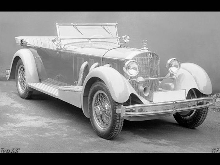 Maharaja of Kashmir 1930 Mercedes-Benz SS sports car