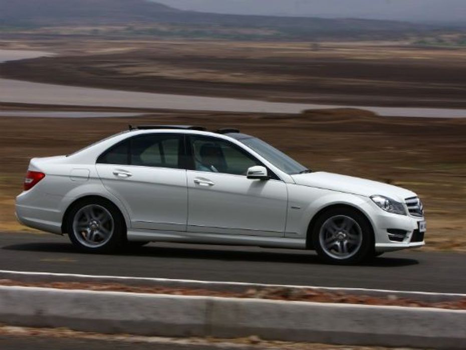 Mercedes-Benz C250 CDI AMG in action