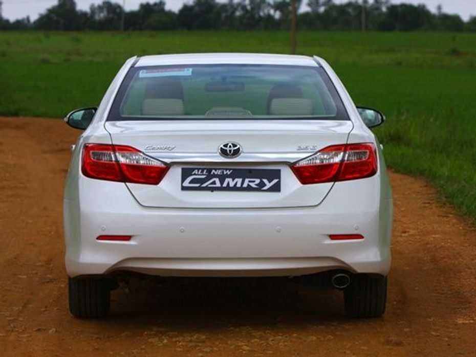 New Toyota Camry rear styling