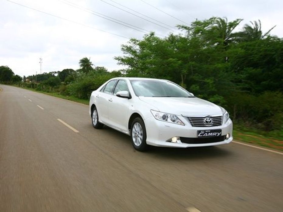 New Toyota Camry drive
