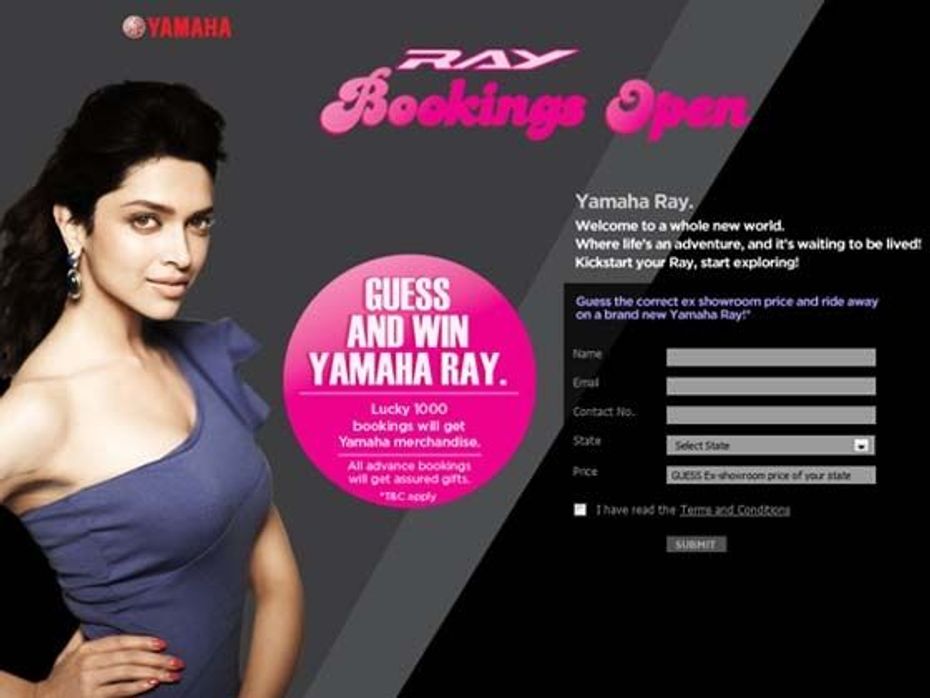 Yamaha Ray bookings open