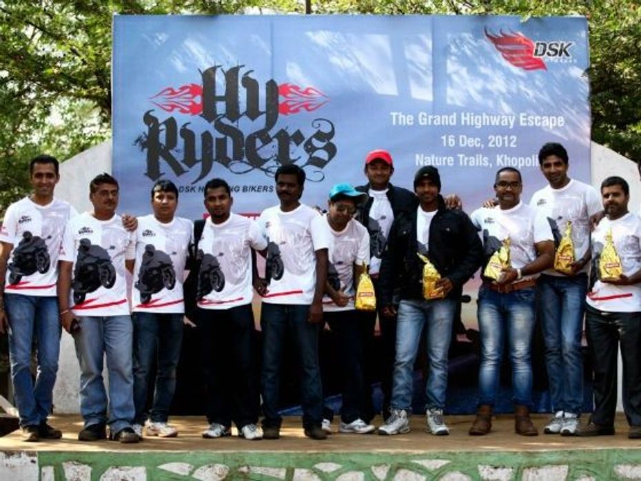Winners, Pune team with the DSK officials