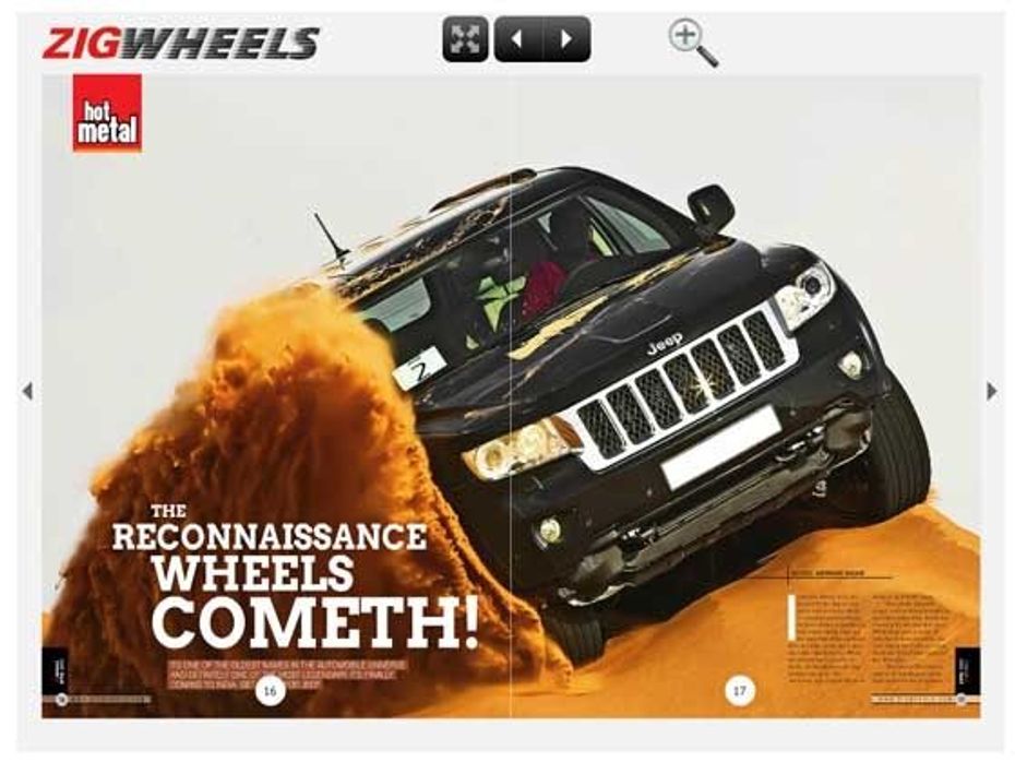 ZigWheels April issue - Jeep to enter India
