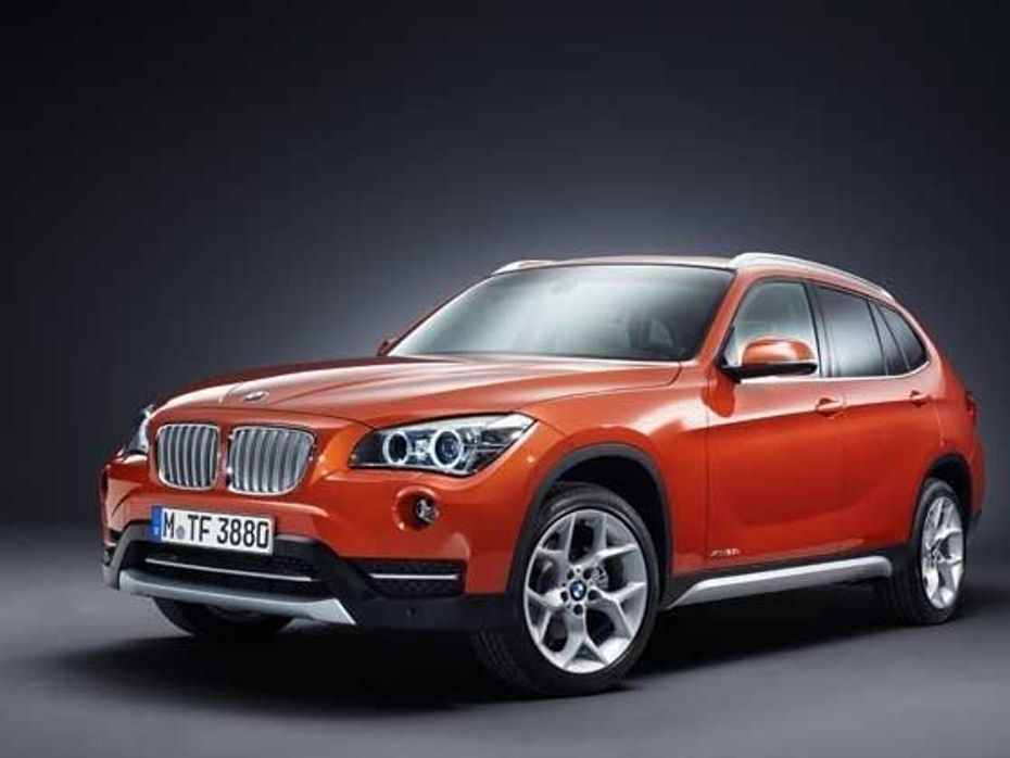 Face-lifted BMW X1
