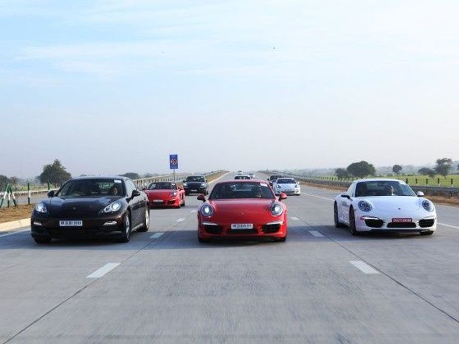 Porsche India model line-up