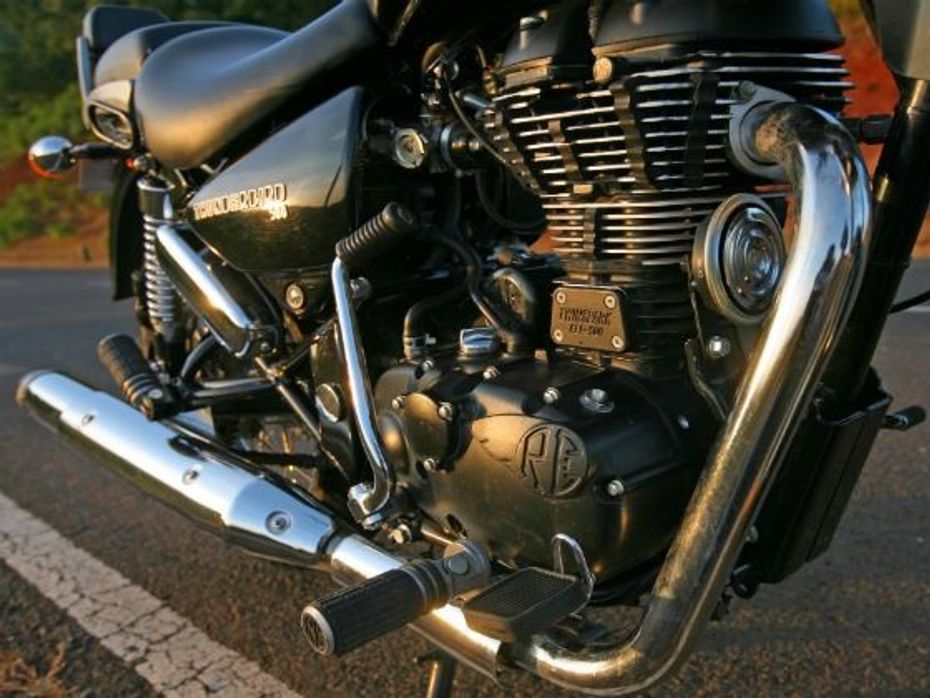 The 500cc engine