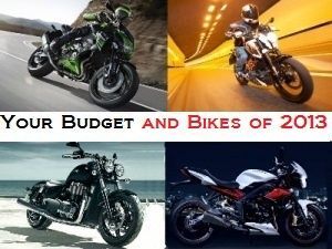 Your Budget and Bikes of 2013