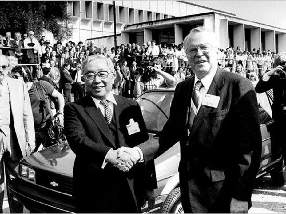 Eiji Toyoda and Roger B. Smith
