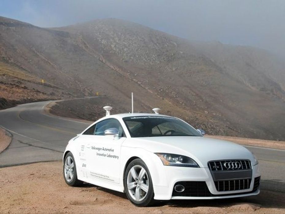 Google Driverless car - Audi TT