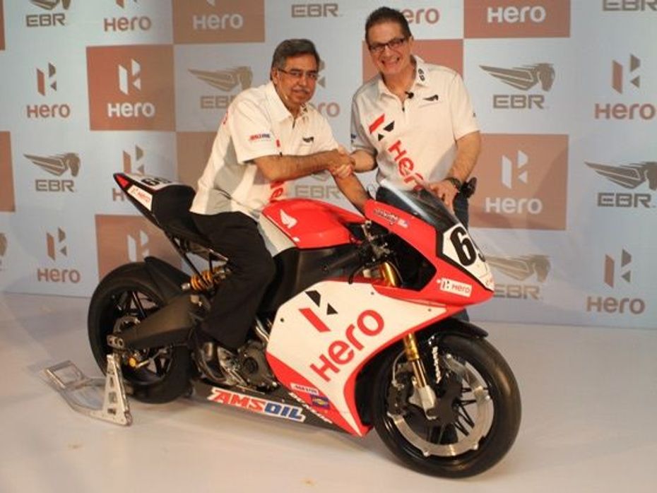 Hero MotoCorp partners with Erick Buell Racing