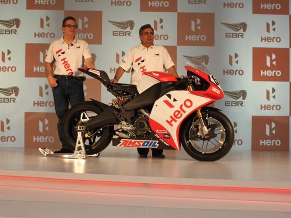 HeroMotoCorp and Erik Buell Racing team up