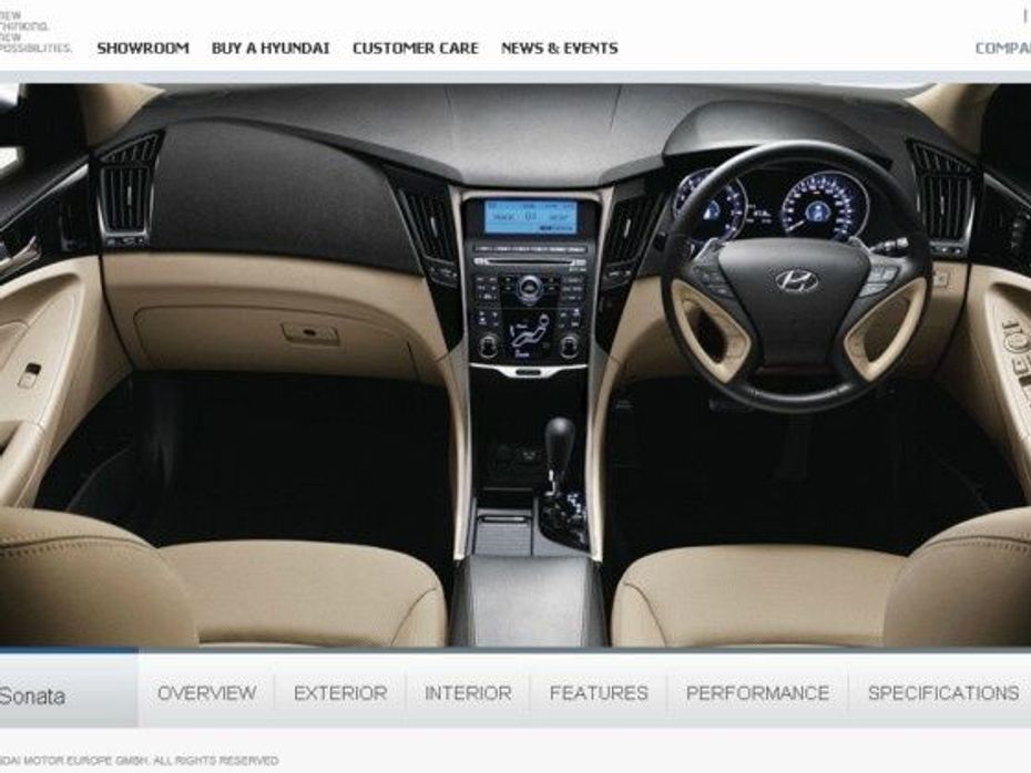 All New Sonata website launched