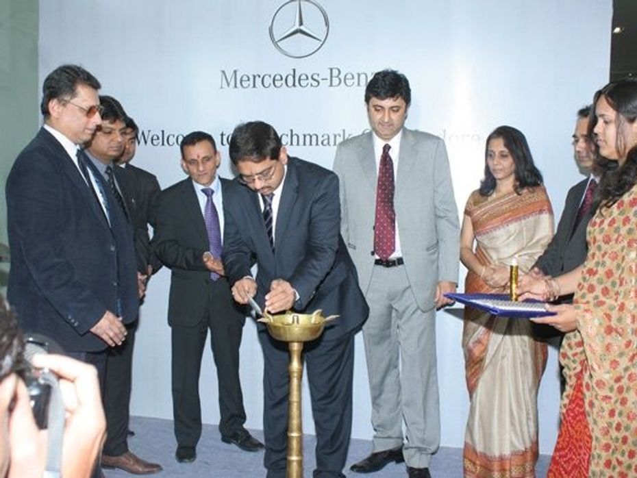 New Mercedes-Benz showroom in Indore