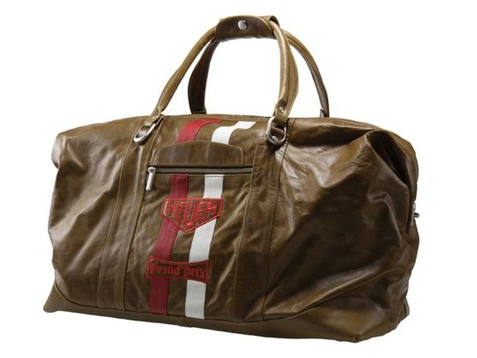 TAG Heuer Brown Travel Bag