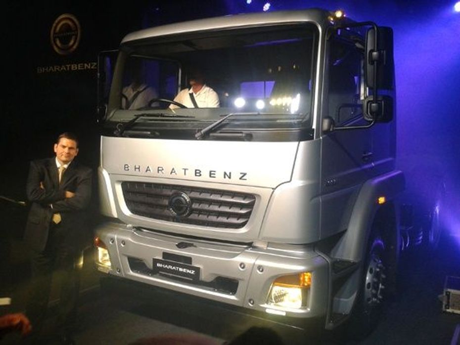 Bharat Benz first made in india truck