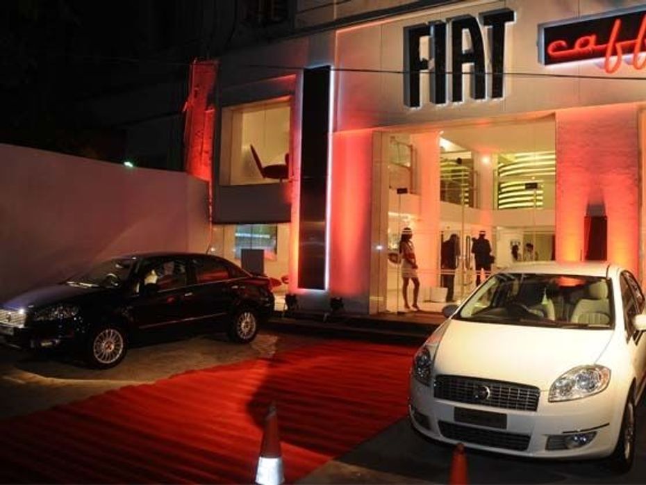 FIAT Caffe inauguration in New Delhi