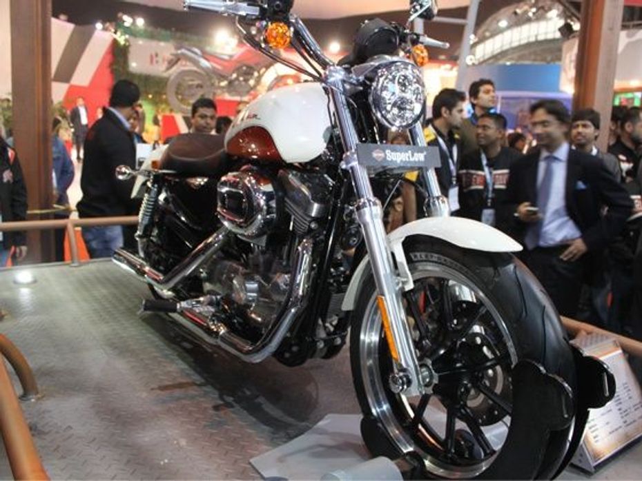Harley Davidson India at Delhi Auto Expo 2012