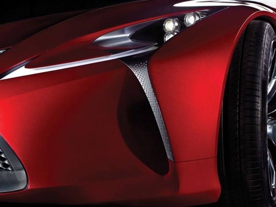 Lexus LF-LC Concept unveiled at the Detroit Auto Show