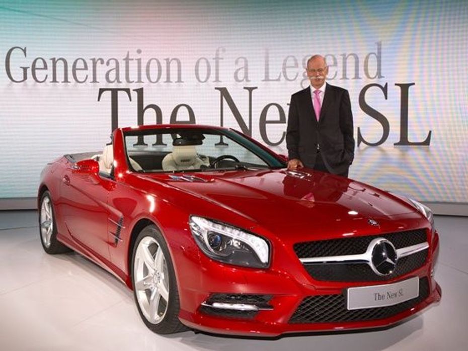 New Mercedes-Benz SL Class at Detriot Auto Show 2012